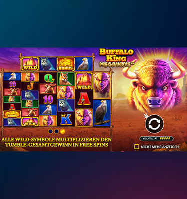 Der Online Slot Buffalo King Megways.