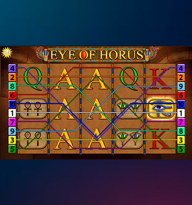 Der Eye of Horus Spielautomat.